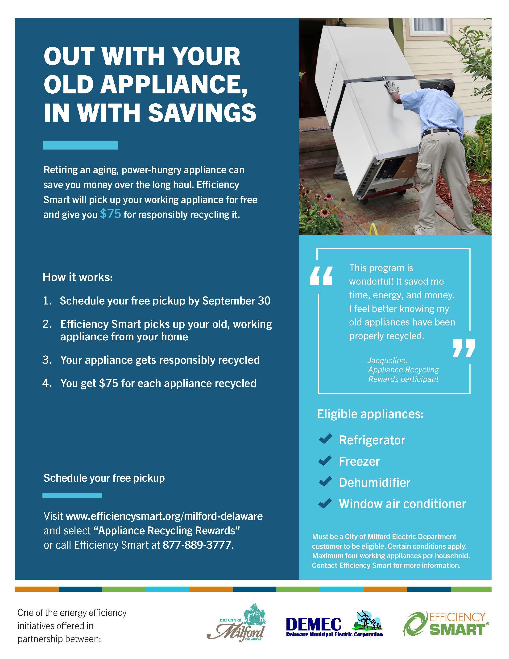 2024 Appliance_Recycling _Rewards_Milford