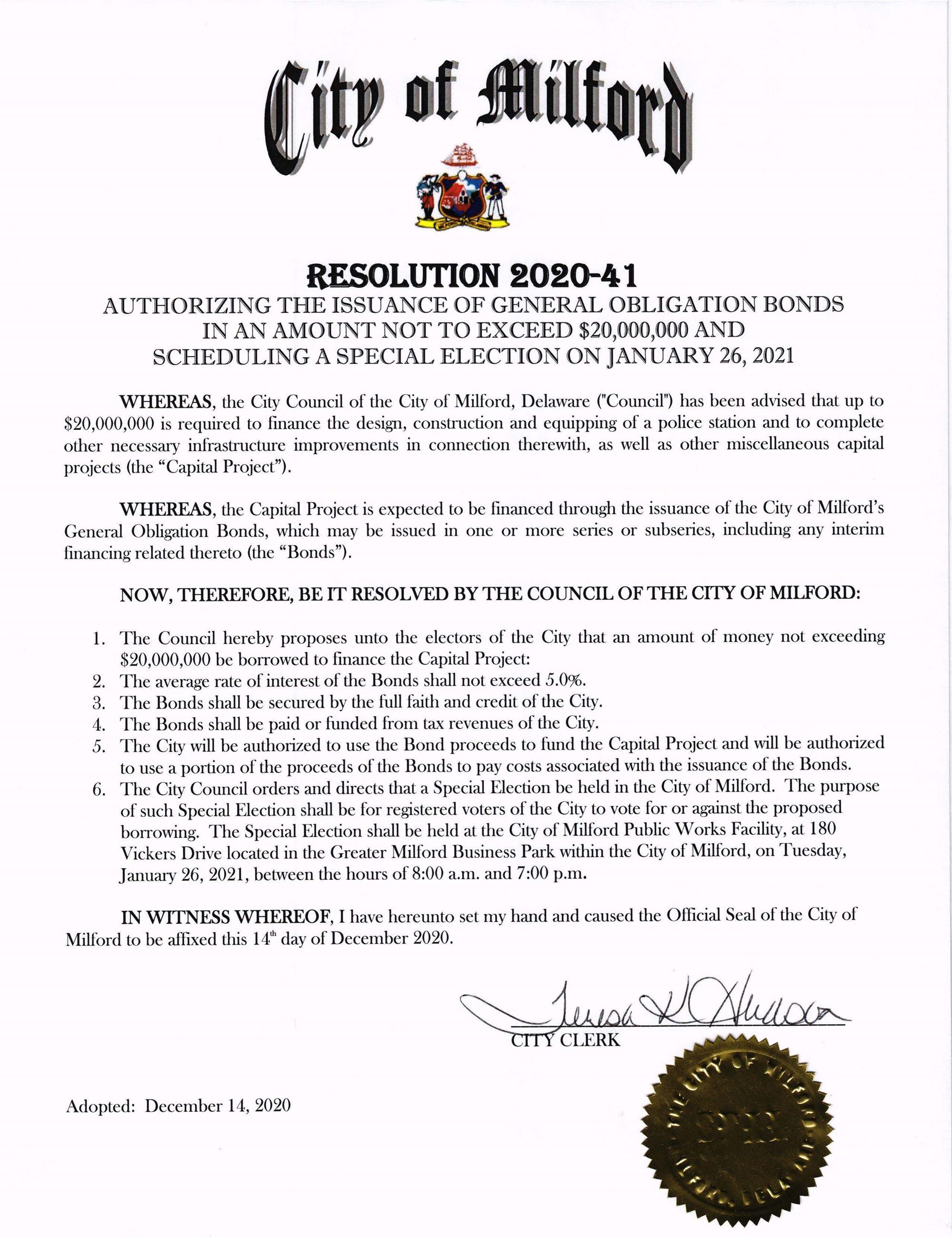 Public Notice--Police Borrowing Referendum 01 26 2021