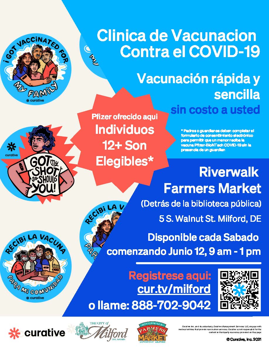 Vaccine Event Flyer - Spanish