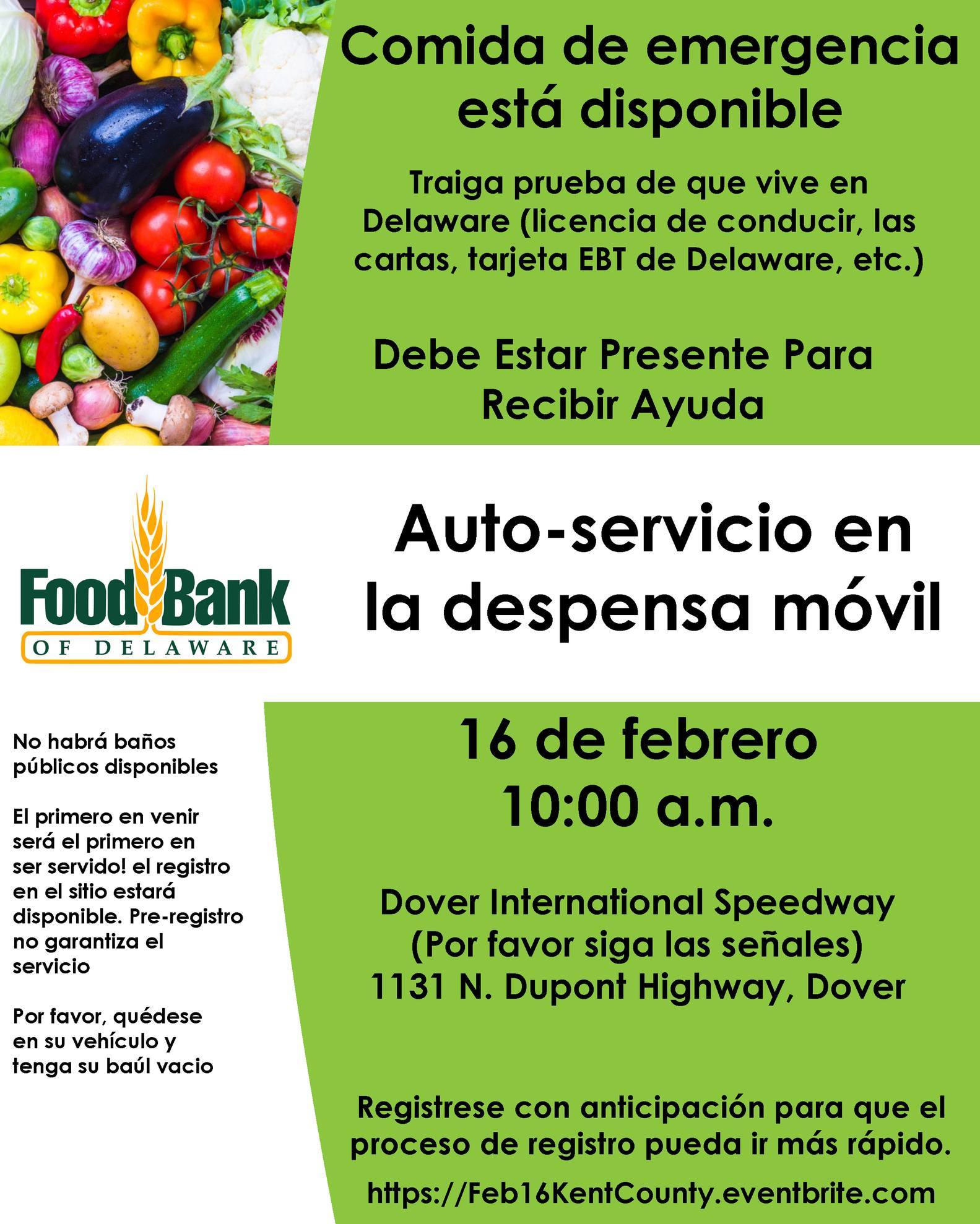 kent food pantry spanish