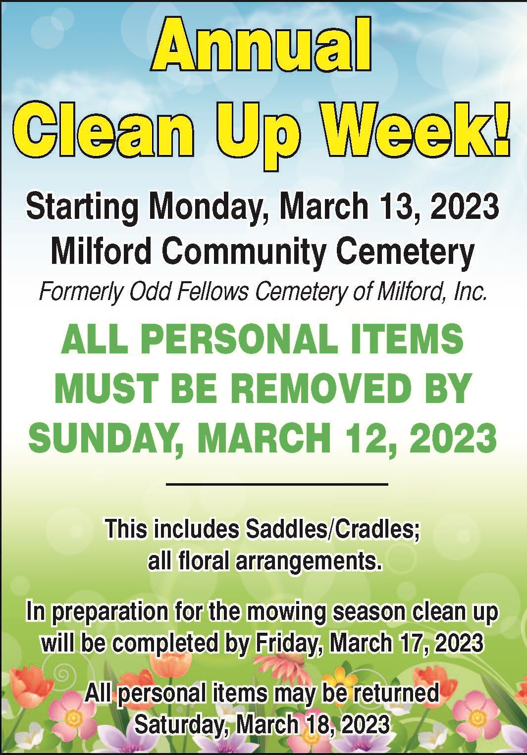 2023 Cemetery Cleanup