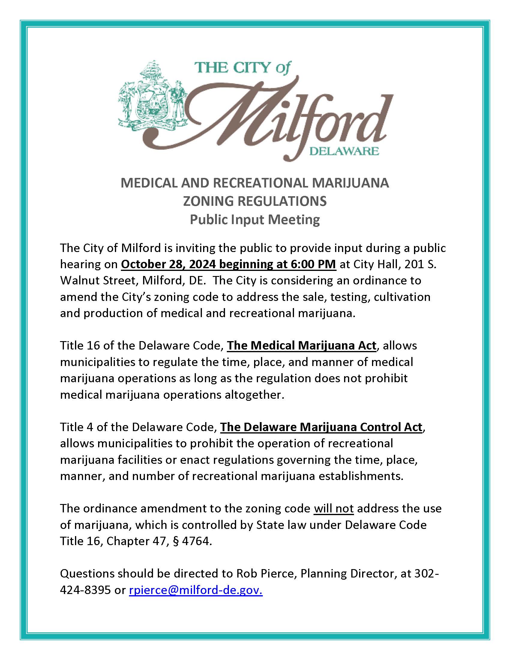 Public Hearing Flyer